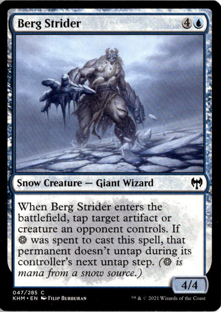 Berg Strider - Kaldheim #47 - Near Mint - Normal