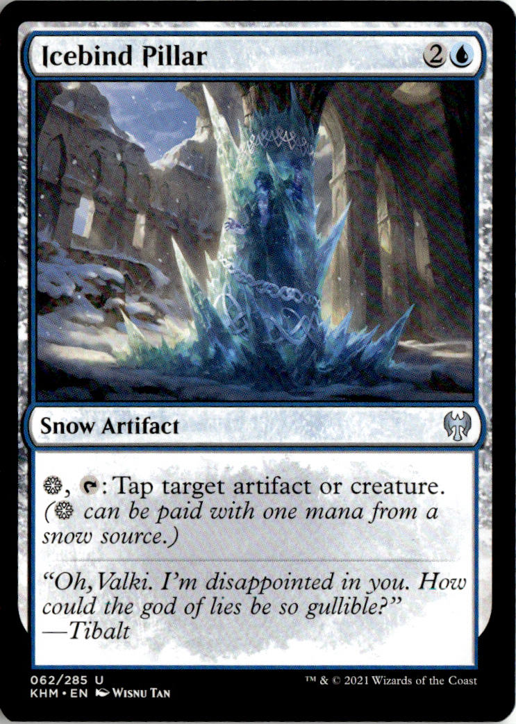 Icebind Pillar - Kaldheim #62 - Near Mint - Normal