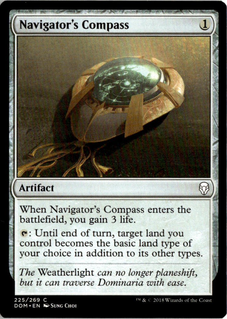 Navigator's Compass - Dominaria #225 - Near Mint - Normal