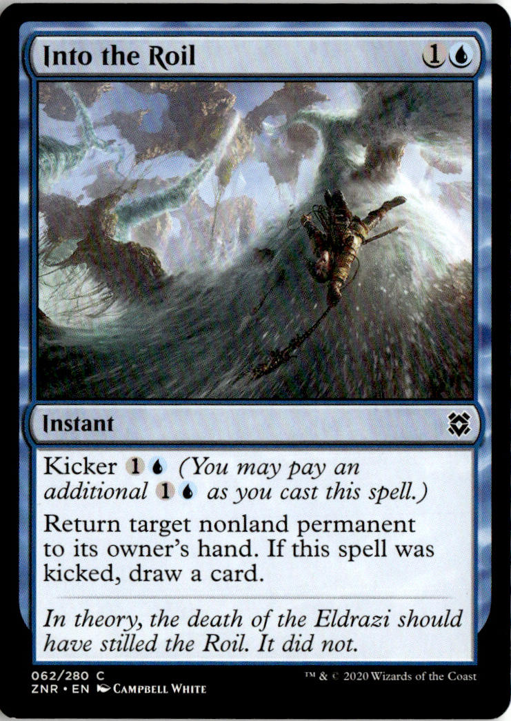 Into the Roil - Zendikar Rising #62 - Near Mint - Normal