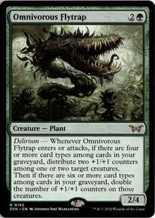 Omnivorous Flytrap - Duskmourn: House of Horror #192 - Near Mint - Normal