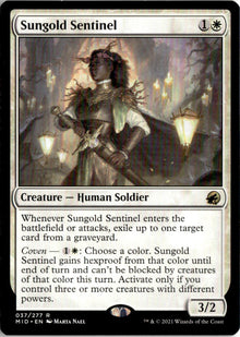 Sungold Sentinel - Innistrad: Midnight Hunt #37 - Near Mint - Normal