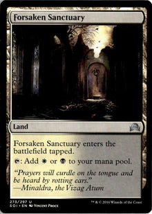 Forsaken Sanctuary - Shadows over Innistrad #273 - Near Mint - Normal
