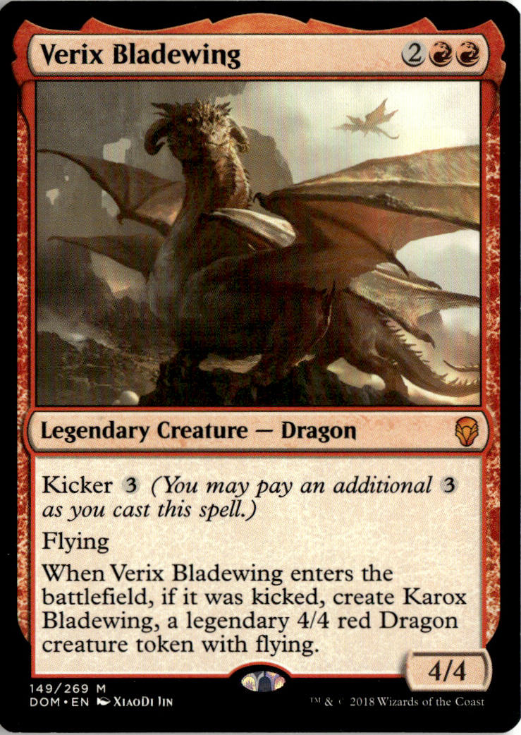 Verix Bladewing - Dominaria #149 - Near Mint - Normal