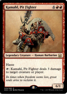 Kamahl, Pit Fighter - Duel Decks: Mind vs. Might #39 - Near Mint - Normal