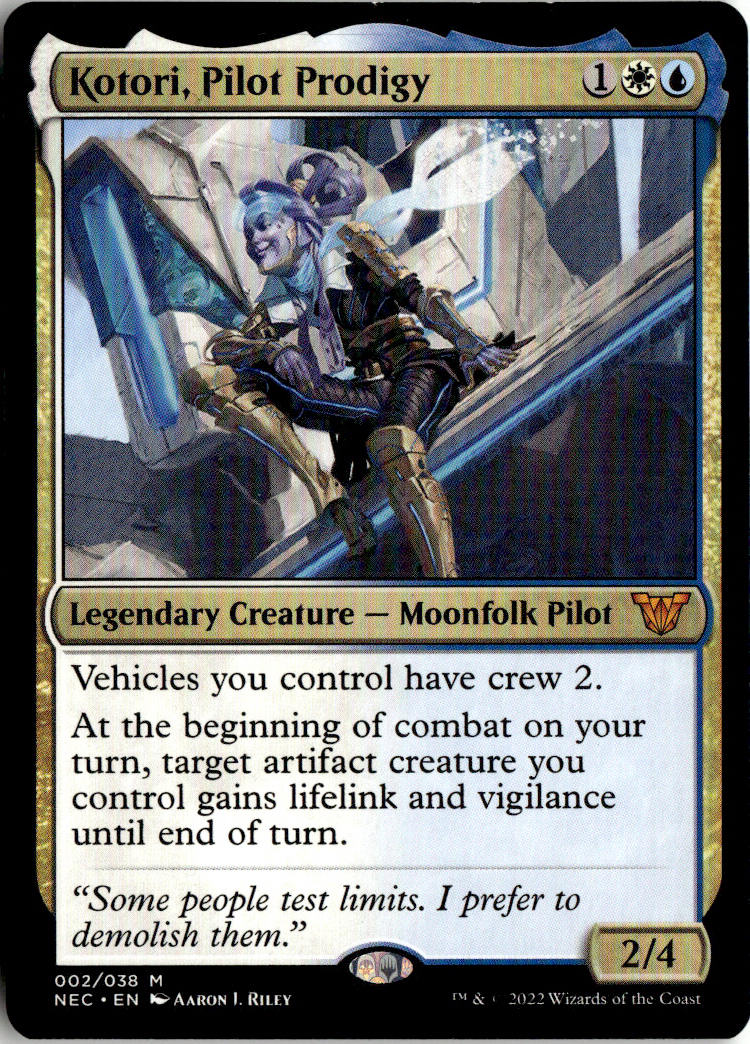Kotori, Pilot Prodigy - Neon Dynasty Commander #2 - Near Mint - Normal