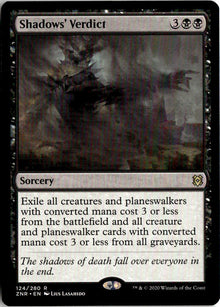 Shadows' Verdict - Zendikar Rising #124 - Near Mint - Normal
