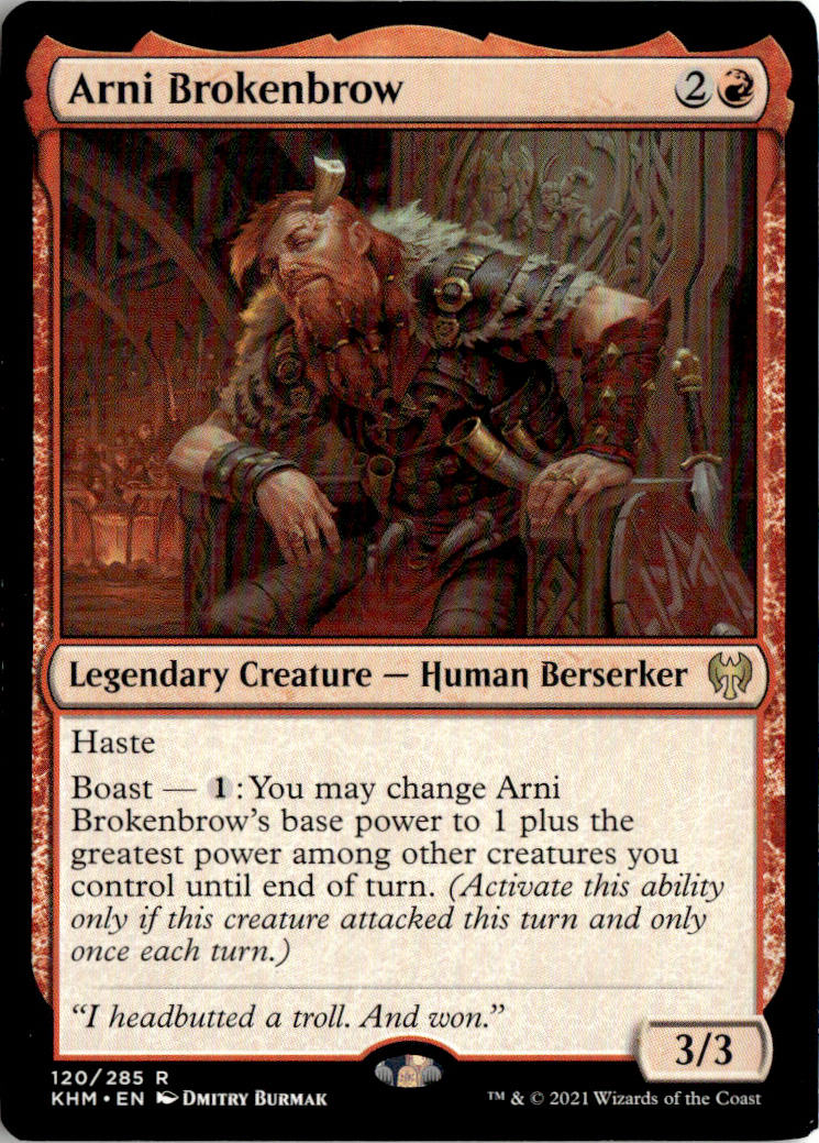 Arni Brokenbrow - Kaldheim #120 - Near Mint - Normal