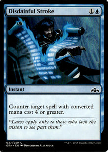 Disdainful Stroke - Guilds of Ravnica #37 - Near Mint - Normal