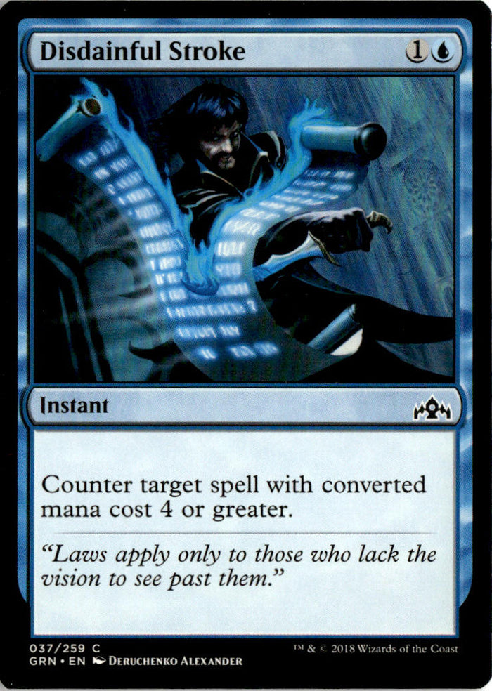 Disdainful Stroke - Guilds of Ravnica #37 - Near Mint - Normal