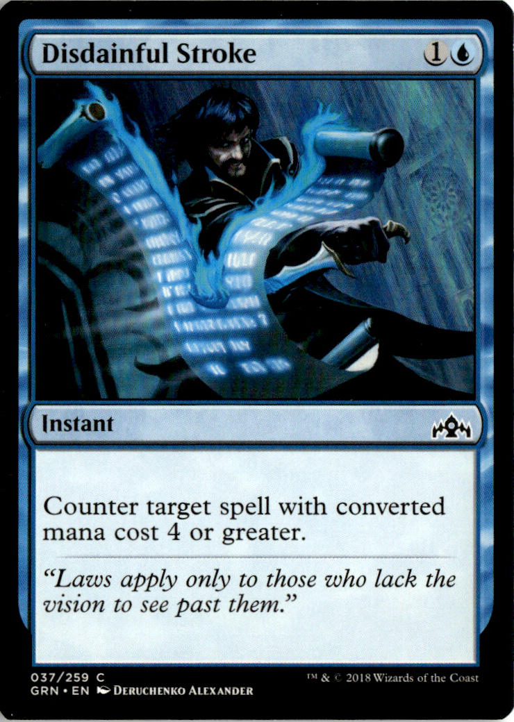 Disdainful Stroke - Guilds of Ravnica #37 - Near Mint - Normal