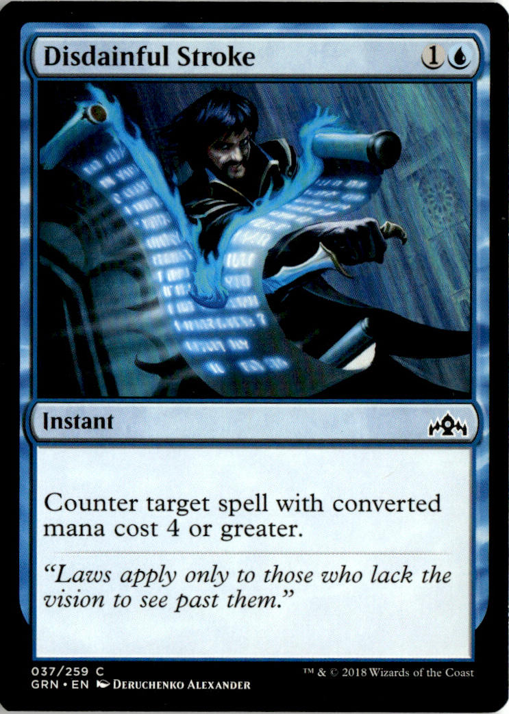 Disdainful Stroke - Guilds of Ravnica #37 - Near Mint - Normal