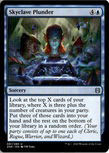 Skyclave Plunder - Zendikar Rising #81 - Near Mint - Normal