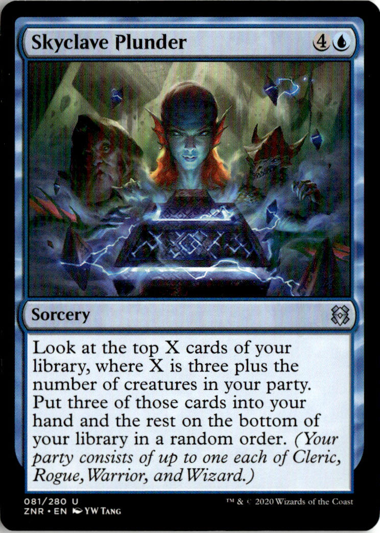 Skyclave Plunder - Zendikar Rising #81 - Near Mint - Normal