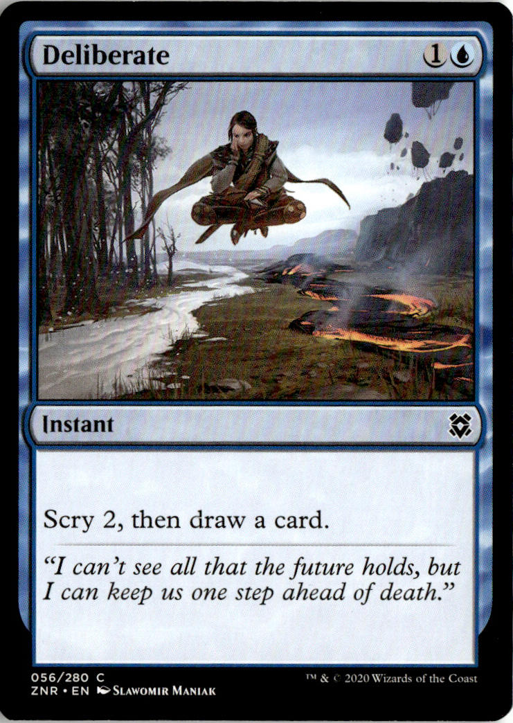 Deliberate - Zendikar Rising #56 - Near Mint - Normal