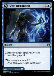 Jwari Disruption // Jwari Ruins - Zendikar Rising #64 - Near Mint - Normal