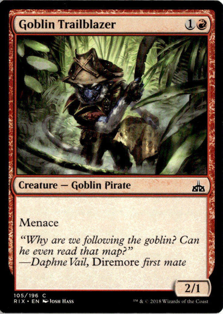 Goblin Trailblazer - Rivals of Ixalan #105 - Near Mint - Normal