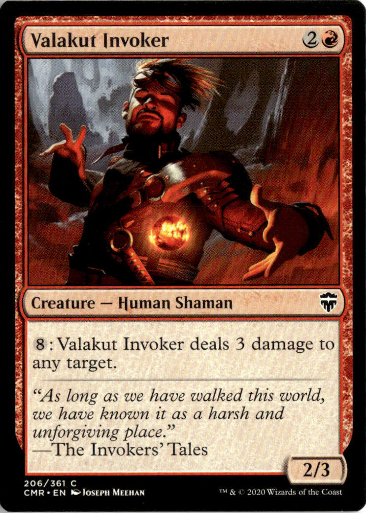 Valakut Invoker - Commander Legends #206 - Near Mint - Normal