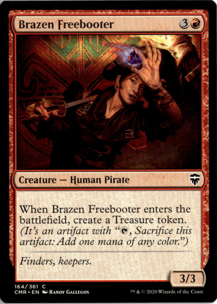 Brazen Freebooter - Commander Legends #164 - Near Mint - Normal