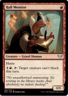Hall Monitor - Strixhaven: School of Mages #105 - Near Mint - Normal