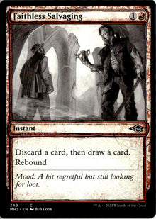 Faithless Salvaging - Modern Horizons 2 #349 - Near Mint - Normal