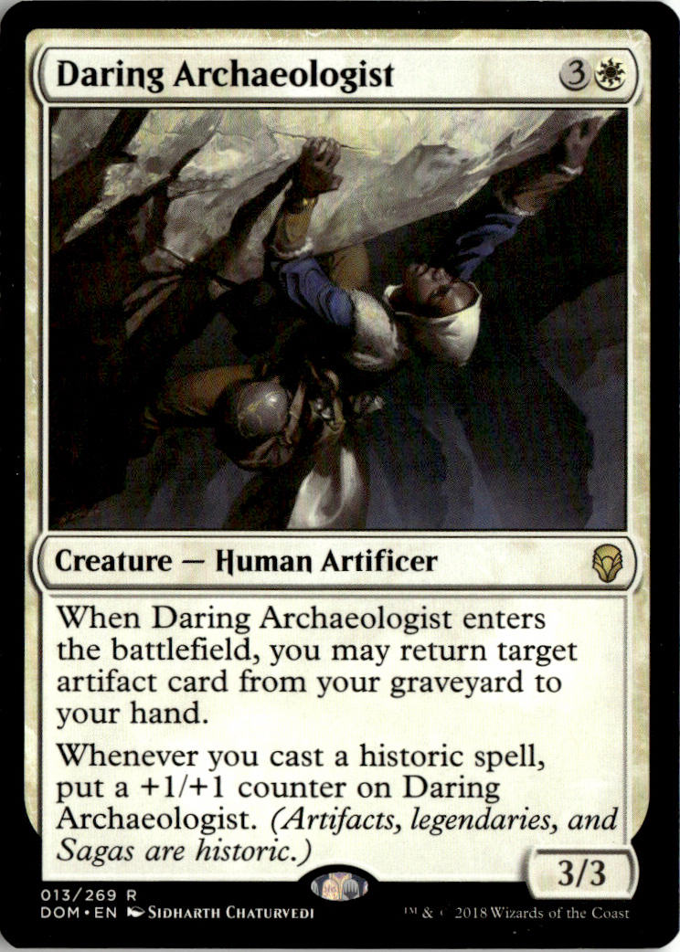 Daring Archaeologist - Dominaria #13 - Near Mint - Normal
