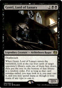 Gonti, Lord of Luxury - Kaladesh #84 - Near Mint - Normal