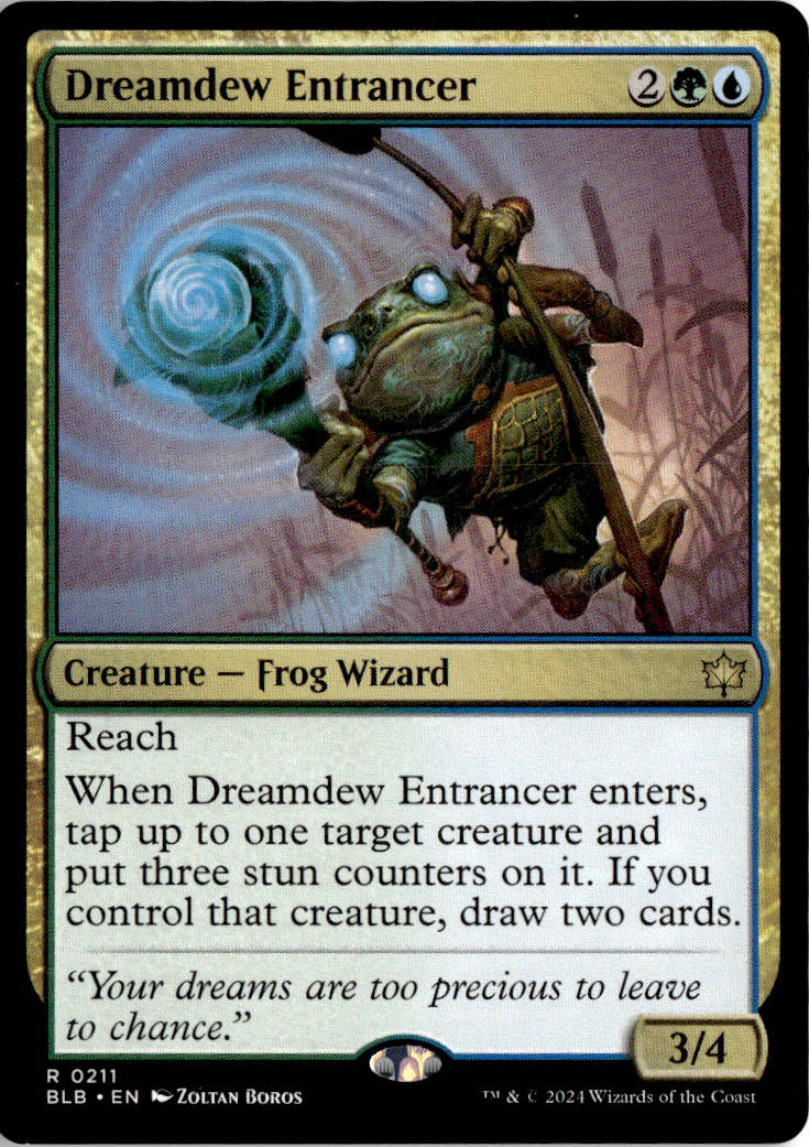 Dreamdew Entrancer - Bloomburrow #211 - Near Mint - Normal