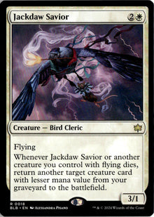 Jackdaw Savior - Bloomburrow #18 - Near Mint - Normal