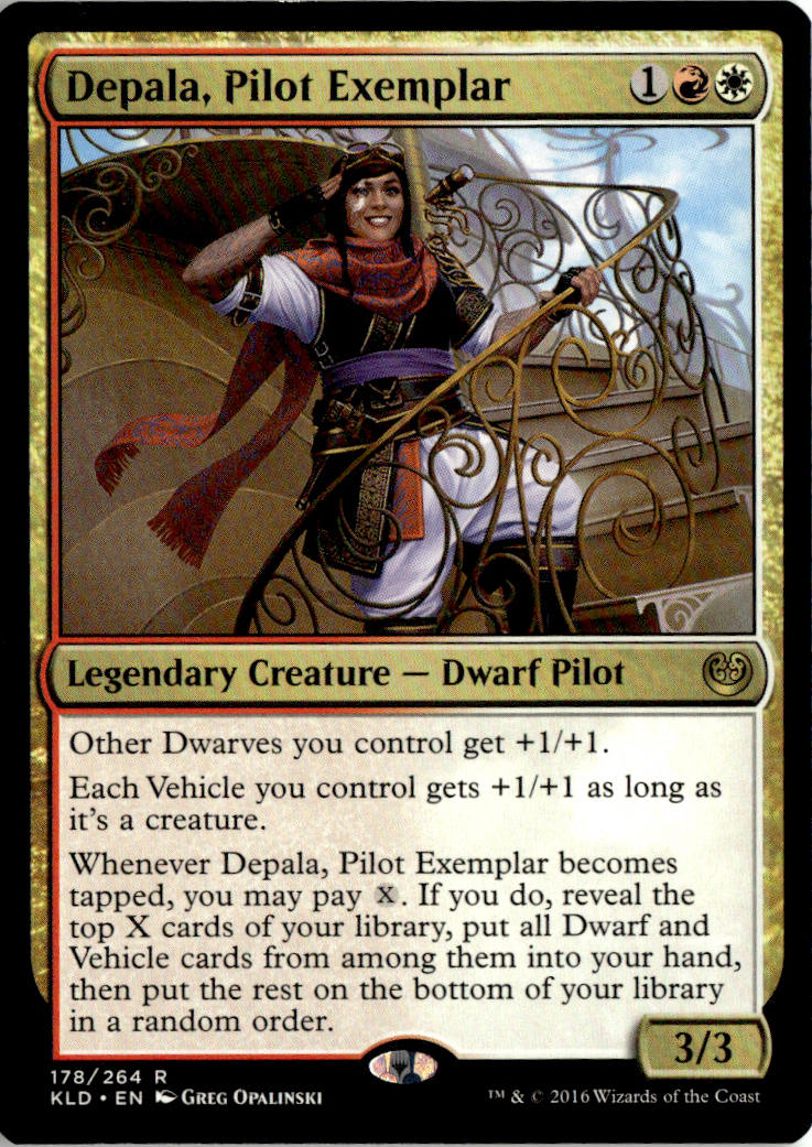 Depala, Pilot Exemplar - Kaladesh #178 - Near Mint - Normal