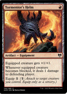 Tormentor's Helm - Kaldheim #155 - Near Mint - Normal