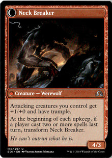 Breakneck Rider // Neck Breaker - Shadows over Innistrad #147 - Near Mint - Normal