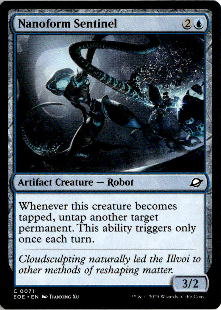 Nanoform Sentinel - Edge of Eternities #71 - Near Mint - Normal