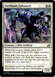 Weftblade Enhancer - Edge of Eternities #44 - Near Mint - Normal