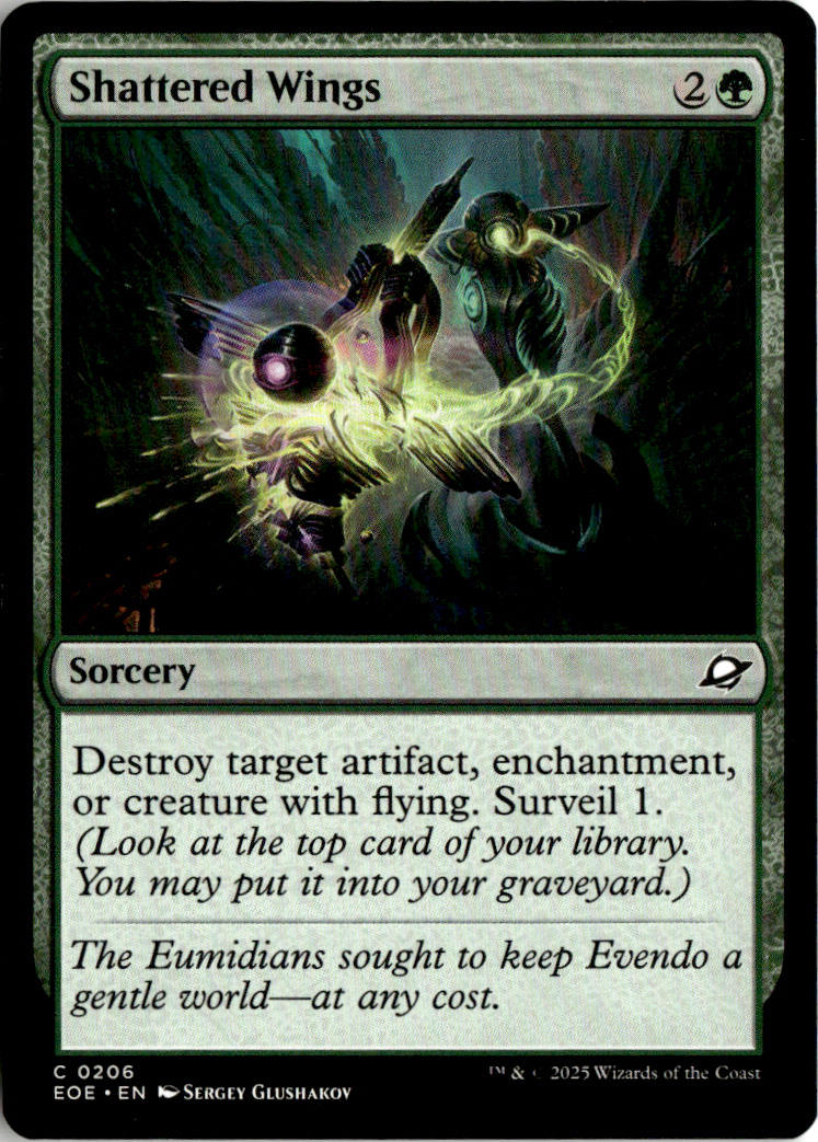 Shattered Wings - Edge of Eternities #206 - Near Mint - Normal