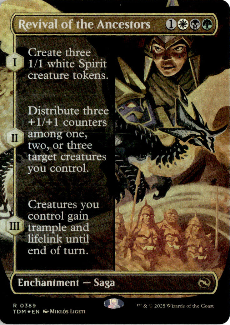 Revival of the Ancestors - Tarkir: Dragonstorm #389 - Near Mint - Holofoil