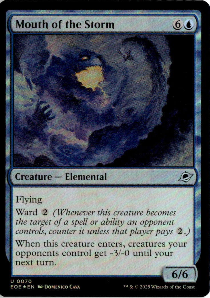 Mouth of the Storm - Edge of Eternities #70 - Near Mint - Holofoil
