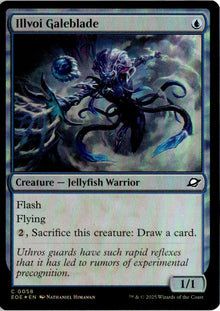 Illvoi Galeblade - Edge of Eternities #58 - Near Mint - Holofoil