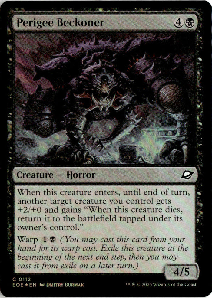 Perigee Beckoner - Edge of Eternities #112 - Near Mint - Holofoil