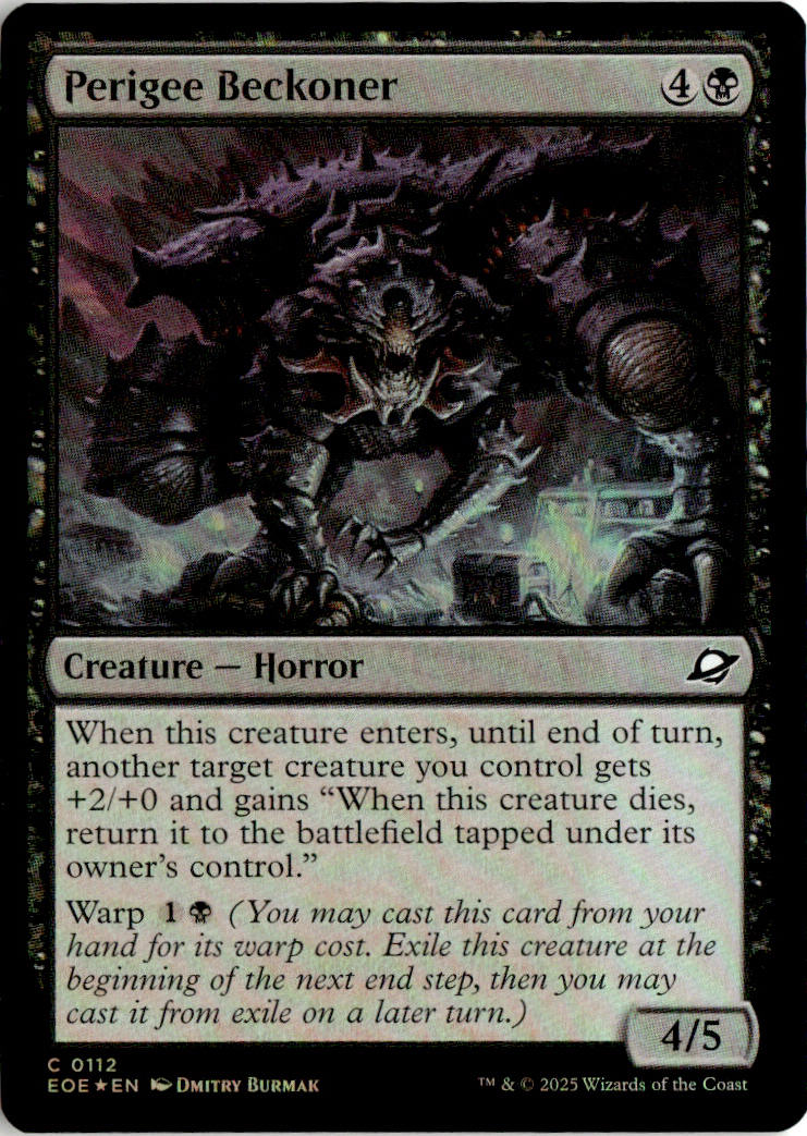Perigee Beckoner - Edge of Eternities #112 - Near Mint - Holofoil