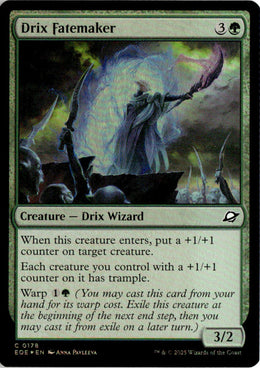 Drix Fatemaker - Edge of Eternities #178 - Near Mint - Holofoil