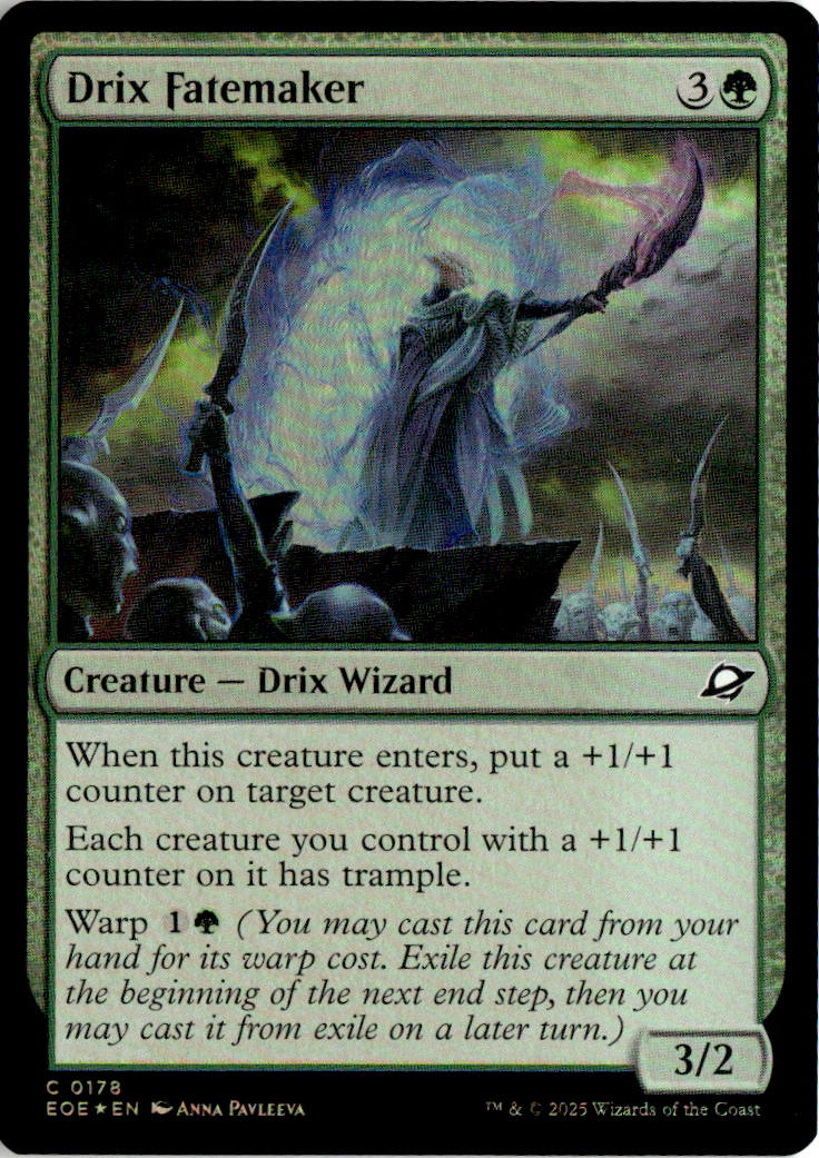 Drix Fatemaker - Edge of Eternities #178 - Near Mint - Holofoil