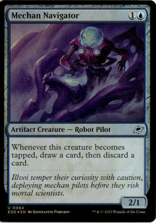 Mechan Navigator - Edge of Eternities #64 - Near Mint - Holofoil