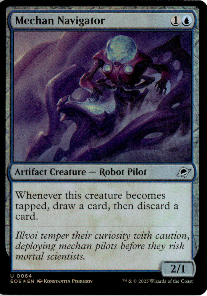 Mechan Navigator - Edge of Eternities #64 - Near Mint - Holofoil