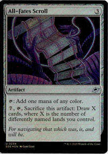 All-Fates Scroll - Edge of Eternities #234 - Near Mint - Holofoil
