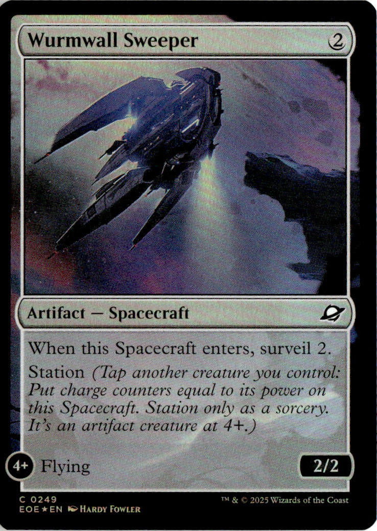 Wurmwall Sweeper - Edge of Eternities #249 - Near Mint - Holofoil