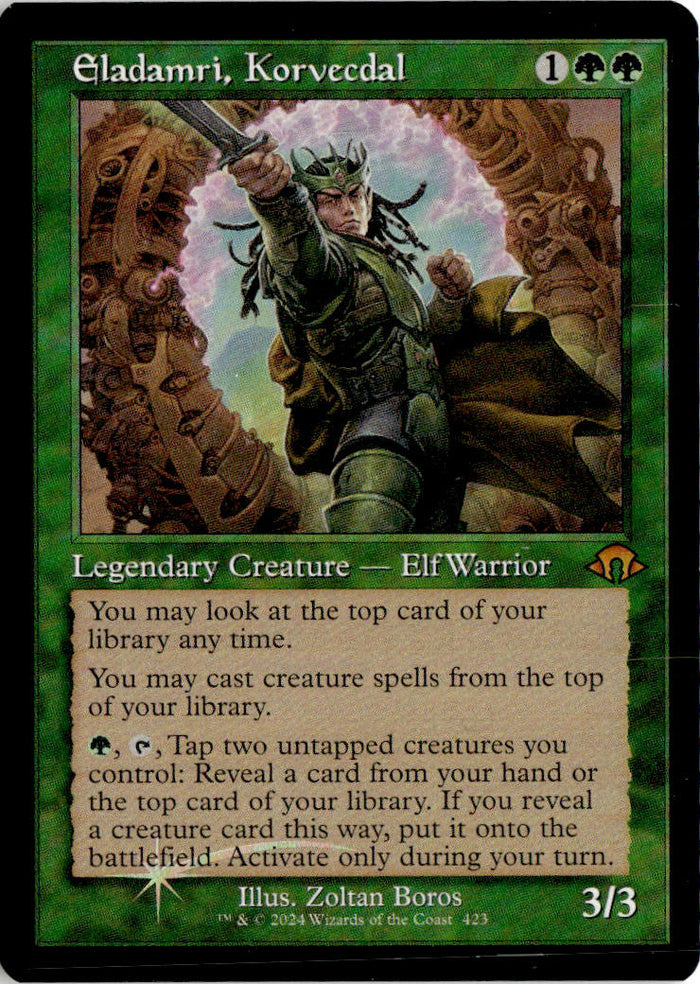 Eladamri, Korvecdal - Modern Horizons 3 #423 - Near Mint - Holofoil