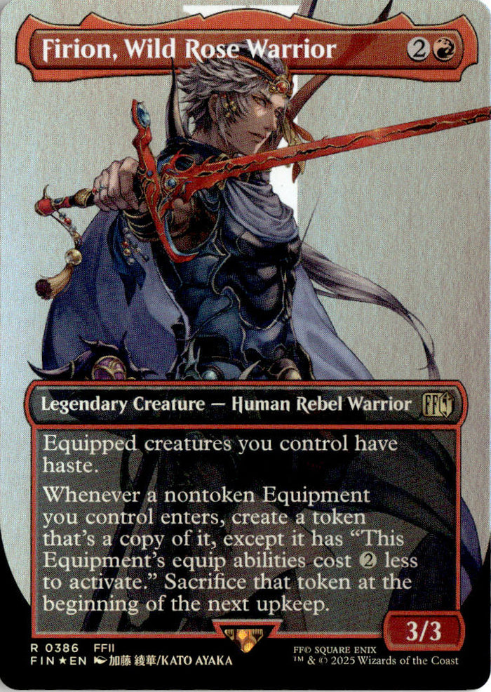 Firion, Wild Rose Warrior - Final Fantasy #531 - Near Mint - Holofoil