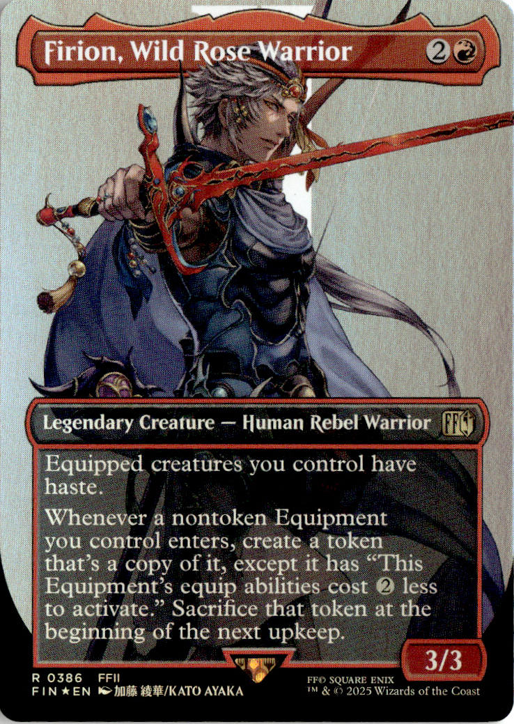 Firion, Wild Rose Warrior - Final Fantasy #531 - Near Mint - Holofoil