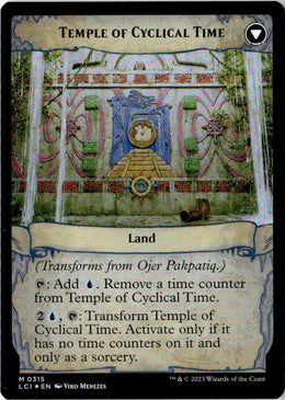 Ojer Pakpatiq, Deepest Epoch // Temple of Cyclical Time - The Lost Caverns of Ixalan #315 - Near Mint - Holofoil